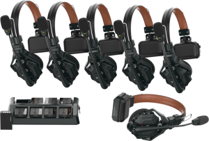 Hollyland Solidcom C1 Pro – bezprzewodowy system interkomowy z 6 zestawami słuchawkowymi ENC