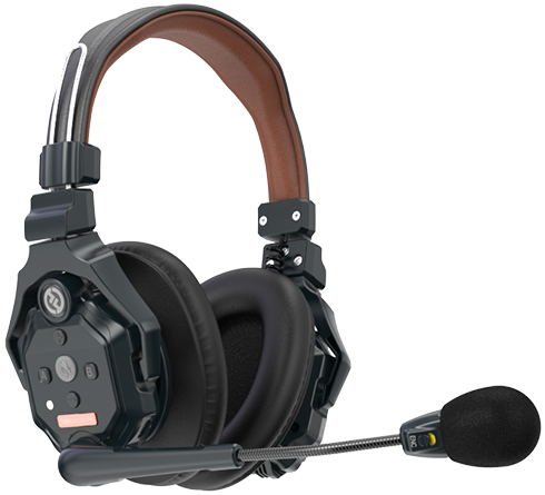 Hollyland Solidcom C1 Pro – bezprzewodowy system Interkomowy wersja Stereo Master z dwoma uszami