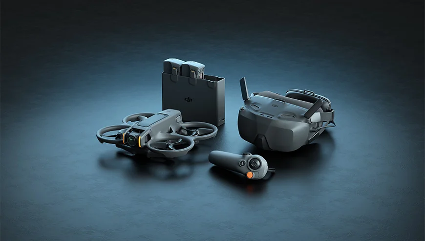 DJI Dron Avata 2 Fly Smart Combo (trzy baterie)