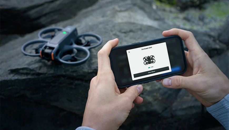 DJI Dron Avata 2 Fly Smart Combo (trzy baterie)