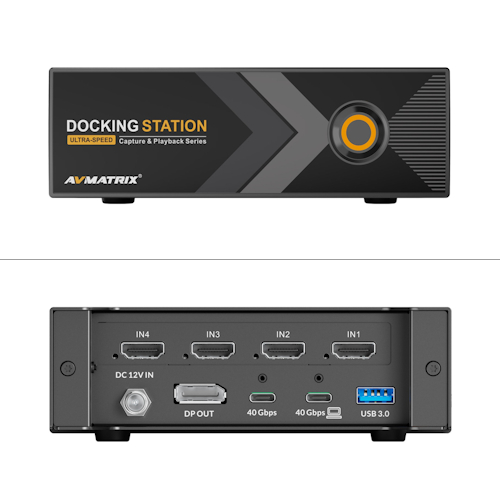 AVMATRIX TB-C42 - External 4 channel 4K HDMI capture box