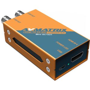 AVMATRIX Mini SC1221 - HDMI to SDI - 3G, Mini Converter AVMATRIX Mini SC1221 - HDMI to SDI - 3G, Mini Converter