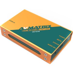 AVMATRIX UC1218 - HDMI to USB3.1 TYPE-C Uncompressed Video Capture AVMATRIX UC1218 - HDMI to USB3.1 TYPE-C Uncompressed Video Capture