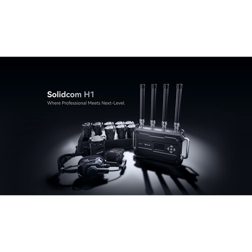 Hollyland Solidcom H1-10S Bezprzewodowy system interkomowy dla 10 osób