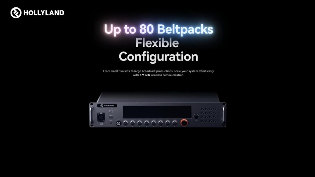 Hollyland Solidcom H1 – Profesjonalny system interkomowy dopasowany do Twojej produkcji