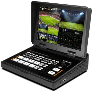AVMATRIX Shark S4 PLUS - 4-Channel SDI/HDMI Video Switcher with 10.1" IPS Display