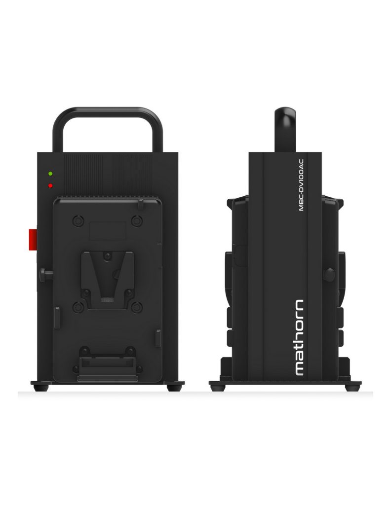 Mathorn Ładowarka dwukanałowa V-mount MBC-DV100AC 16.8V 3A 2x50W wersja EU