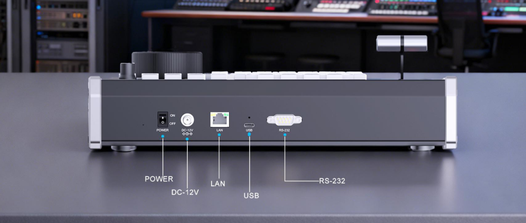 KD61B KATOVISION Profesjonalny panel sterowania Instant Replay do vMix (8 kanałów, T-Bar, LCD, RGB)