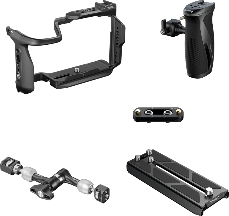 6382 SmallRig HawkLock Quick Release Vertical Shooting Cage Kit for Canon EOS R6 V
