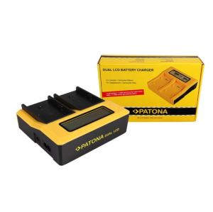 PATONA Podwójna ładowarka USB LCD do Sony BP-U30 BP-U60 BP-U90 BP-U95 BPU30 BPU60
