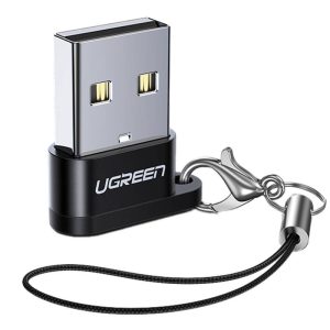 UGREEN Adapter US280 USB-C-USB-A 2.0 (czarny) UGREEN Adapter US280 USB-C-USB-A 2.0 (czarny)