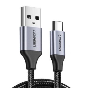 UGREEN Kabel US288 USB-A-USB-C 0.25m kątowy (czarny) UGREEN Kabel US288 USB-A-USB-C 0.25m kątowy (czarny)