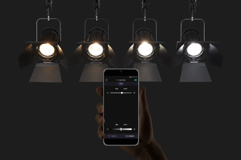 Godox Lampa Led Bi-color F7-120Bi K1 Fresnel 