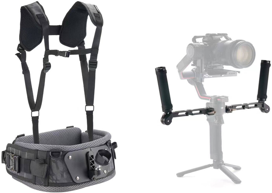 Tilta Lightweight Dual Handle Gimbal Support System GSS-T04-DHB2