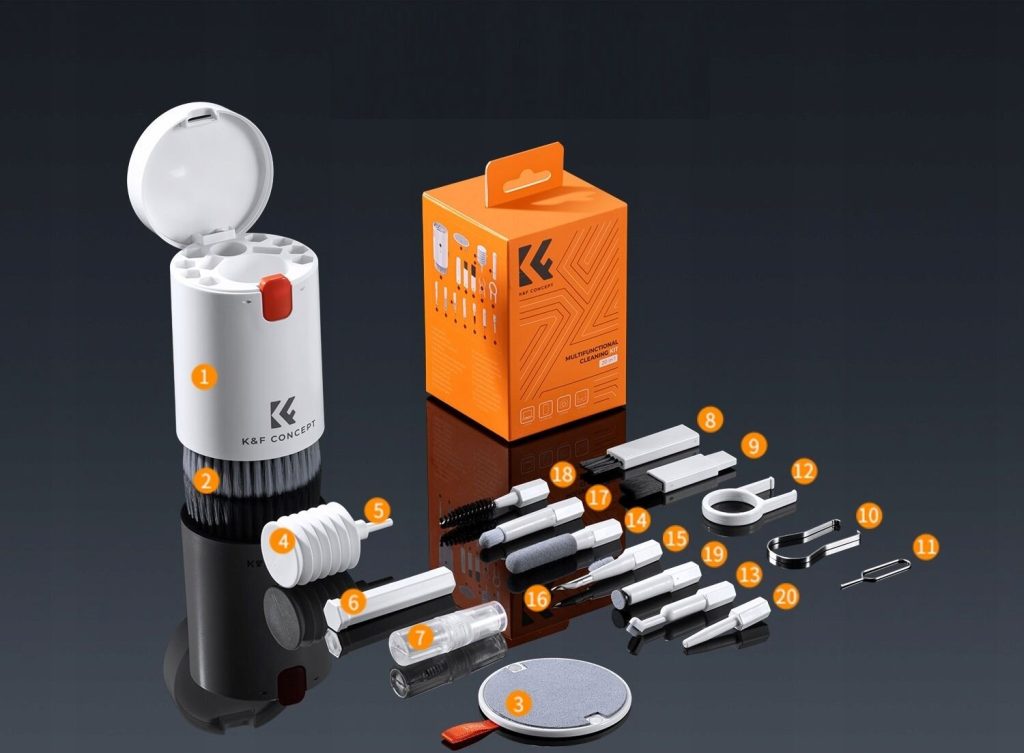 Zestaw czyszczący K&F Concept 20w1 SKU.2078