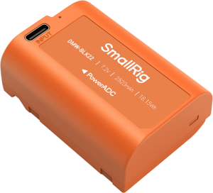 4979 SmallRig Camera Battery USB-C Rechargeable DMW-BLK22 Orange 4979 SmallRig Camera Battery USB-C Rechargeable DMW-BLK22 Orange