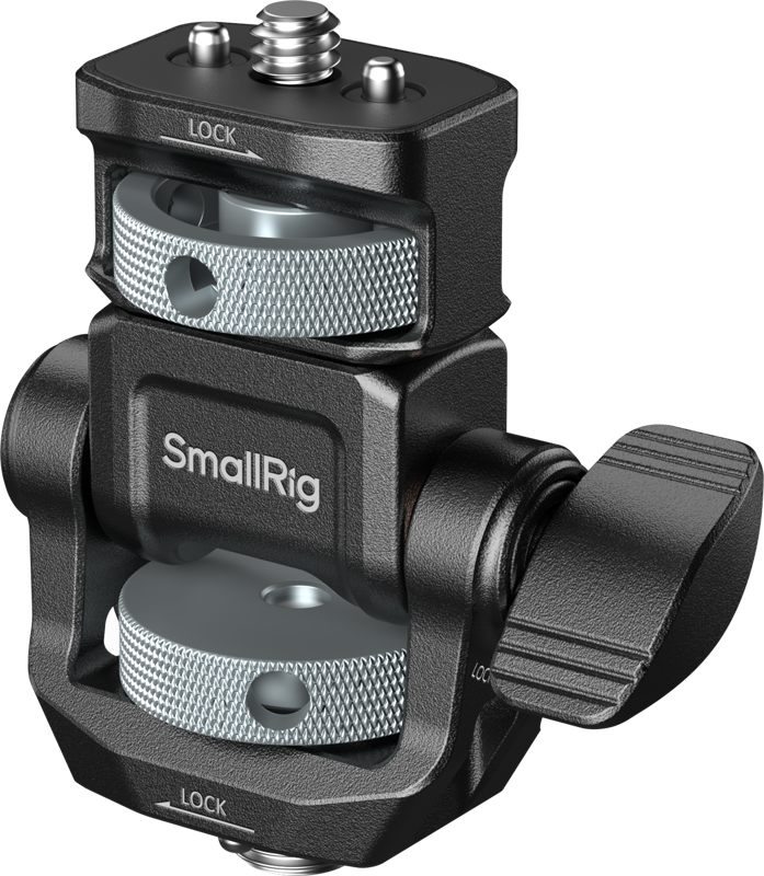 6314 SmallRig Monitor Support for Horizontal & Vertical Shooting with ARRI 3/8"-16 Locating Screw