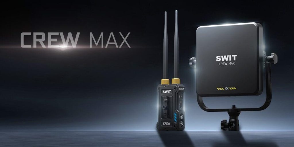 CREW MAX | 10000feet(3000m) 3rd Gen. professional Wireless FHD Video Transmission with Tx NP-F plate