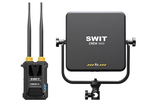CREW-V MAX | 10000feet(3000m) 3rd Gen. professional Wireless FHD Video Transmission with Tx V-mount