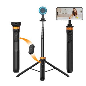 Statyw do telefonu K&F Concept (162cm) z mocowaniem magnetycznym i funkcją Selfie Stick (KF09.139)