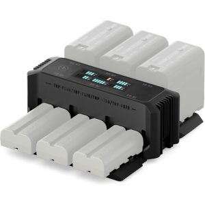 Tilta Foldable 6-Bay Charging Station for L-Series/NP-F Batteries