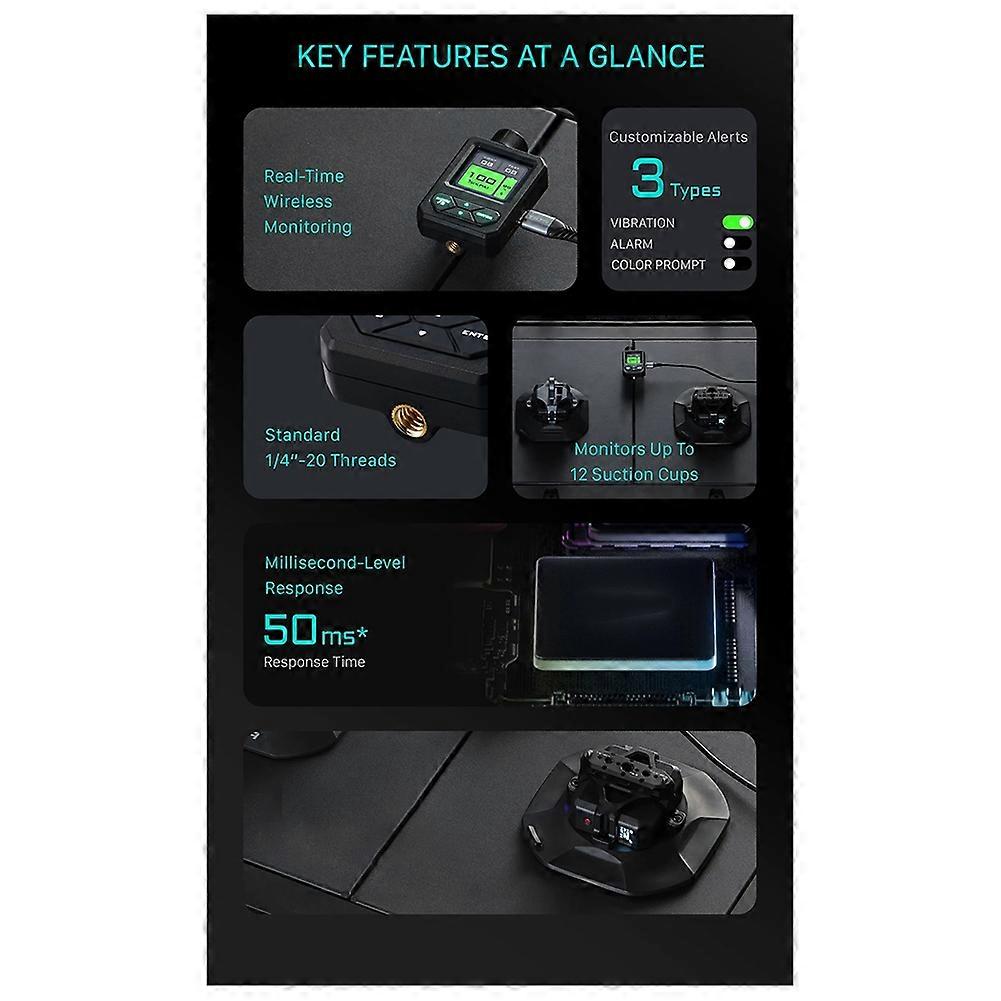 Tilta Wireless Monitoring Module HDA-ESC-WMM for Hydra Electronic Suction Cup Remote Real-Time Monitoring
