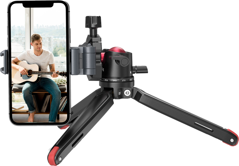 2664 SmallRig Tabletop Minitripod with Panoramic Ballhead