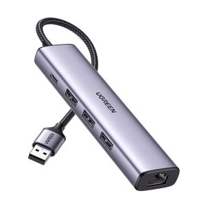 UGREEN Hub CM475 5-portowy (szary)