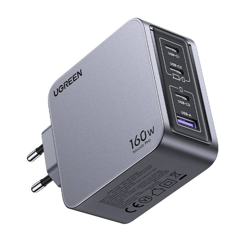 UGREEN Ładowarka sieciowa Nexode Pro 160W (szara)
