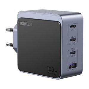 UGREEN Ładowarka sieciowa UGREEN Nexode S 100W 3xUSB-C USB (szara)