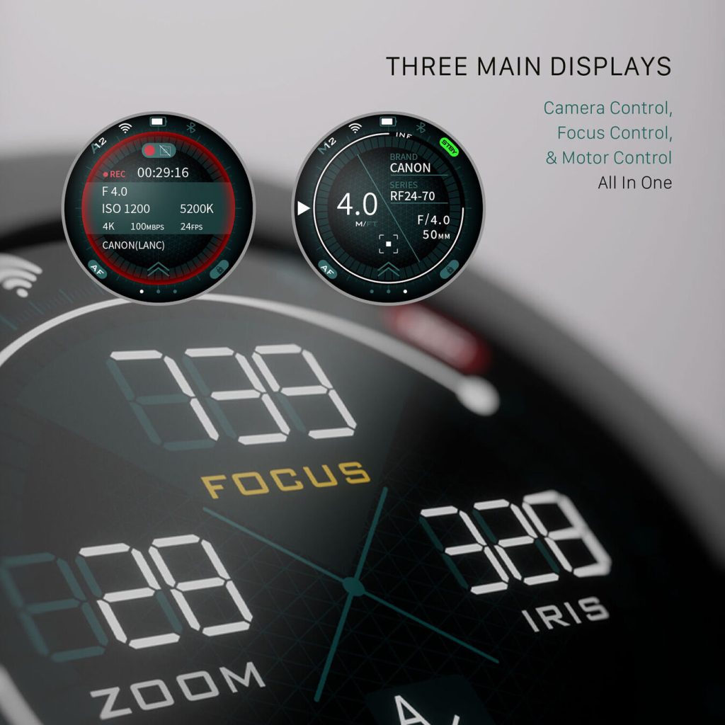 Tilta Nucleus Nano II Wireless Lens Control System Kit I bezprzewodowy system follow focus (WLC-T05-K1)
