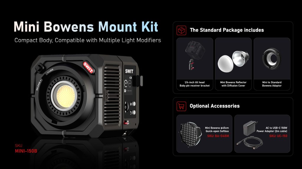 SWIT Mini-150B | Lampa Led Bi-color