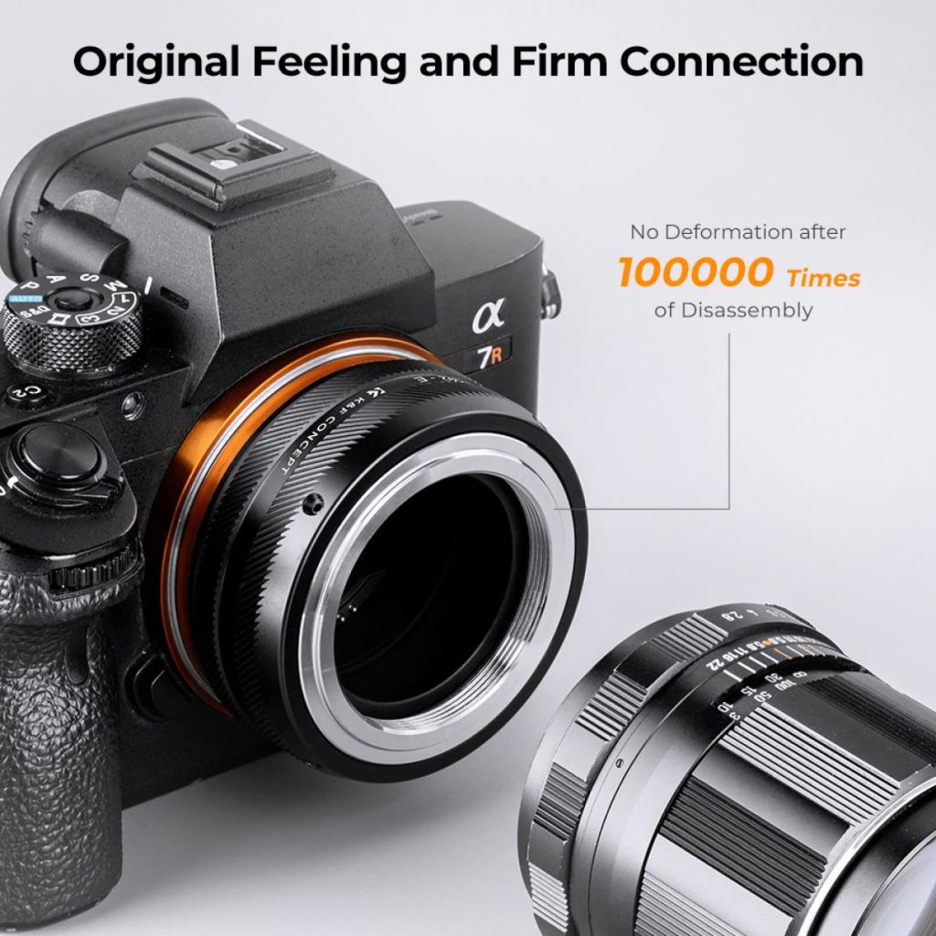 K&F Adapter M42 Obiektyw do Sony E Mount Aparat, M42-E IV Pro