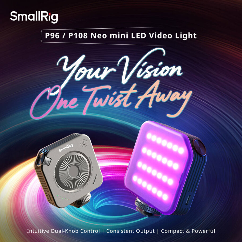 SmallRig 5820 Neo mini LED Video Light P96 (Morandi Gray)
