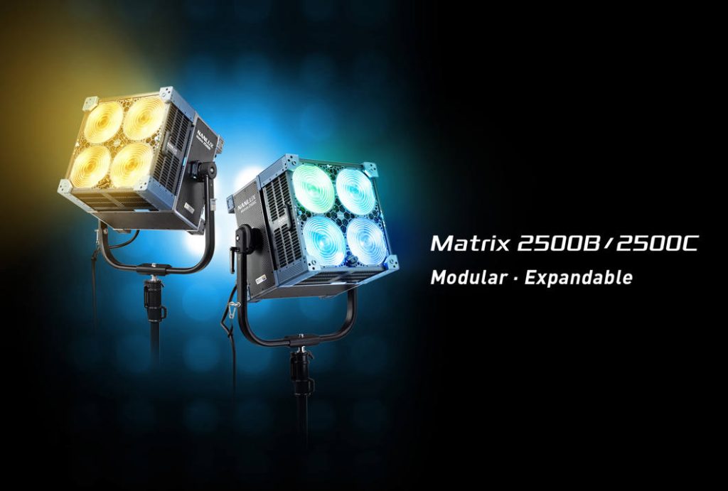 Nanlux Evoke Matrix 2500B Bi-color Multi-Source Spot Light Kit in Flight Case