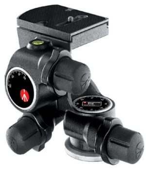 Głowica Manfrotto 410 JUNIOR z przekładnią zębatą + płytka 410PL/RC4