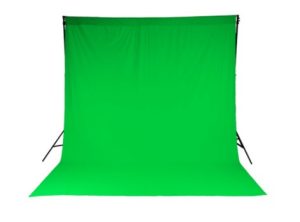 Tło LASTOLITE CHROMAKEY CURTAIN / MUSLIN 3 X 3.5 M GREEN