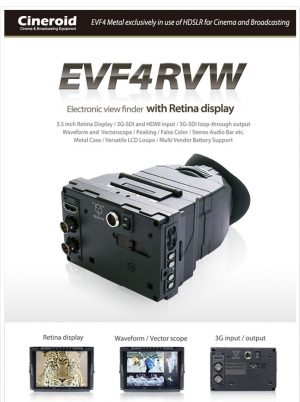 Wizjer elektroniczny CINEROID EVF4RVW