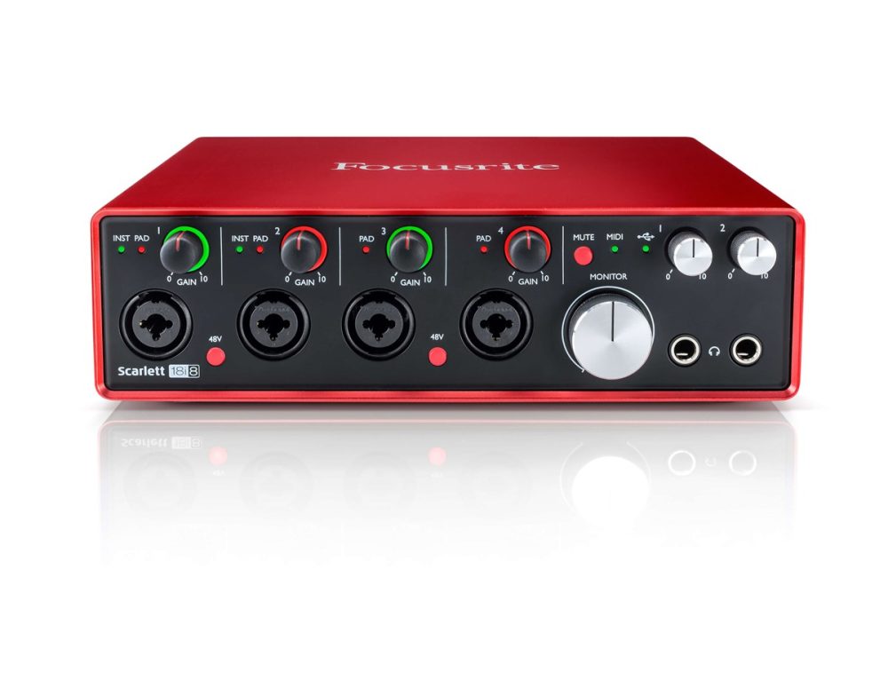 Interfejs FOCUSRITE Scarlett 18i8 3Gen