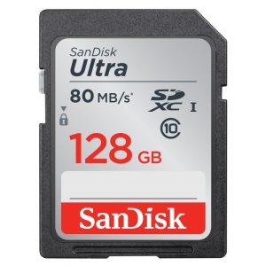 Karta SanDisk 128GB SDXC Ultra Class10 80MB/s UHS-I