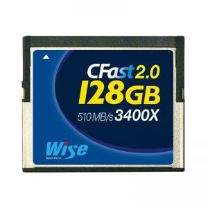 WISE CFast 2.0 Card 3400X 128GB BLUE