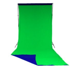 Tło dwustronne LASTOLITE CHROMAKEY CURTAIN / MUSLIN 3x7