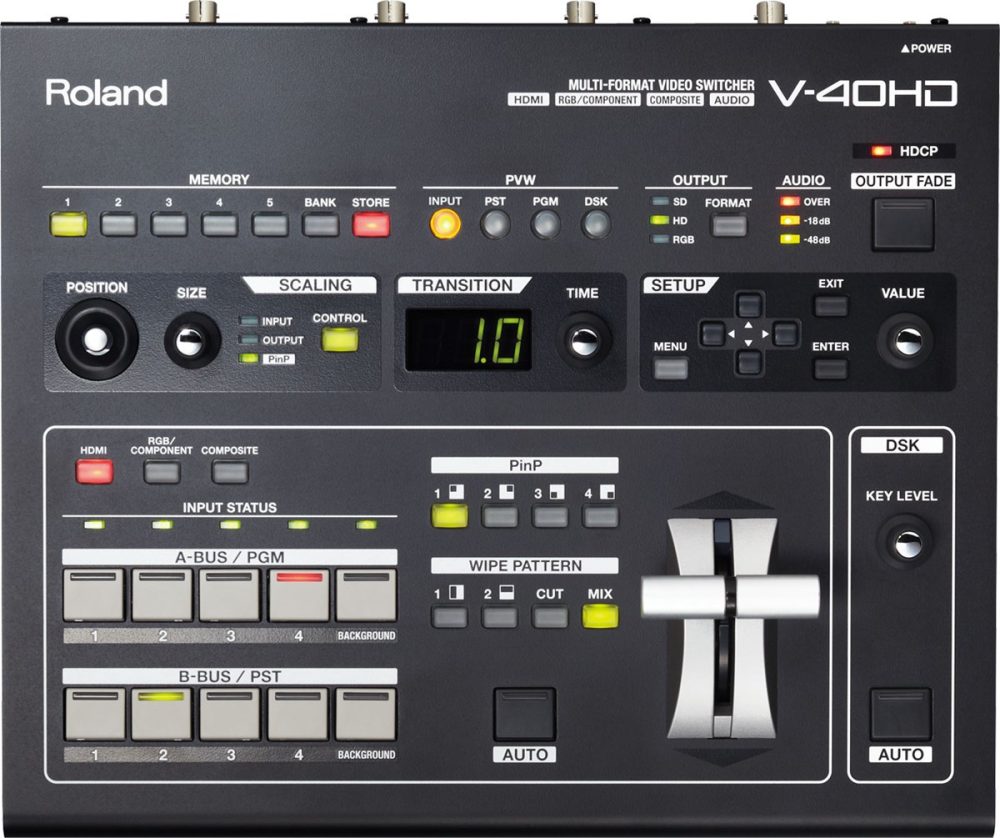 ROLAND V-40 HD Wieloformatowy Przełącznik