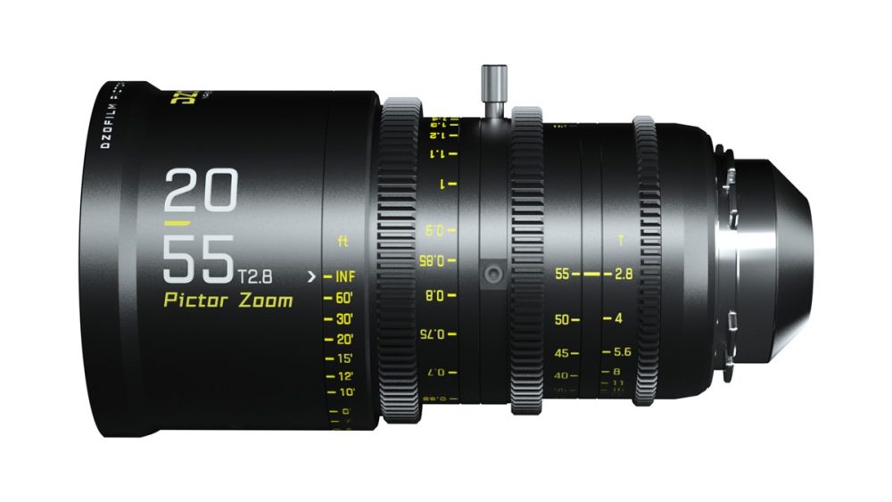 DZOFILM Obiektyw Pictor Zoom 20-55 mm T2.8 Cinema Lens BLACK