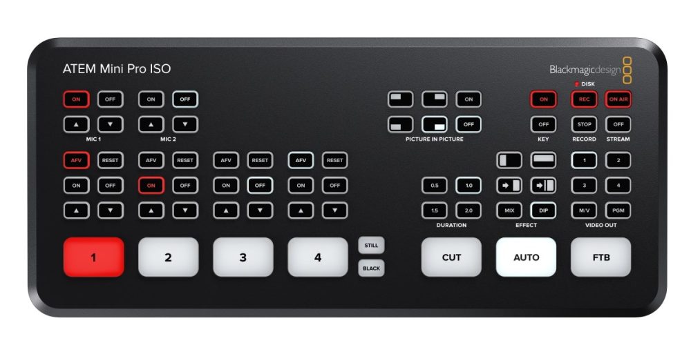 Blackmagic Mikser ATEM Mini Pro ISO