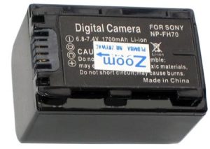 Akumulator zamiennik ZOOM NP-FH70