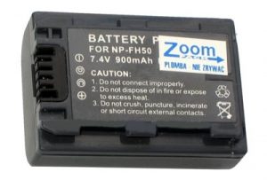 Akumulator zamiennik ZOOM NP-FH50 INFO
