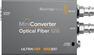 Blackmagic Mini Converter Optical Fiber 12G